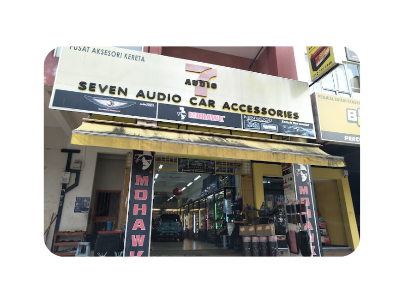 7 Audio Car Accessories Senawang