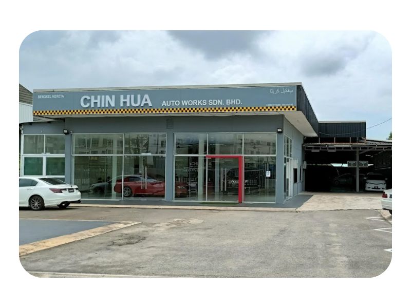Kedai Cermin Kereta Kuantan Chin Hua Auto Works Sdn Bhd