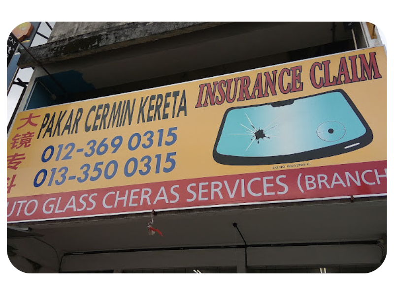 Auto Glass Cheras Services