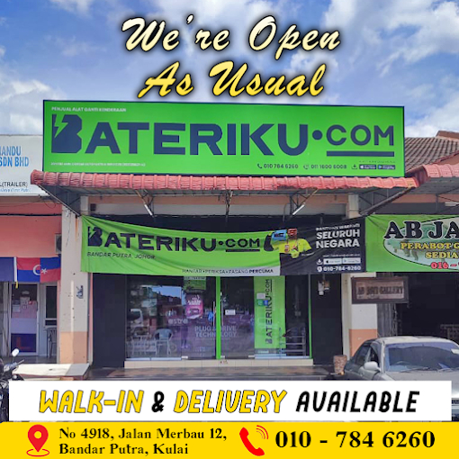 Bateriku.com Pitstop Bandar Putra Kulai