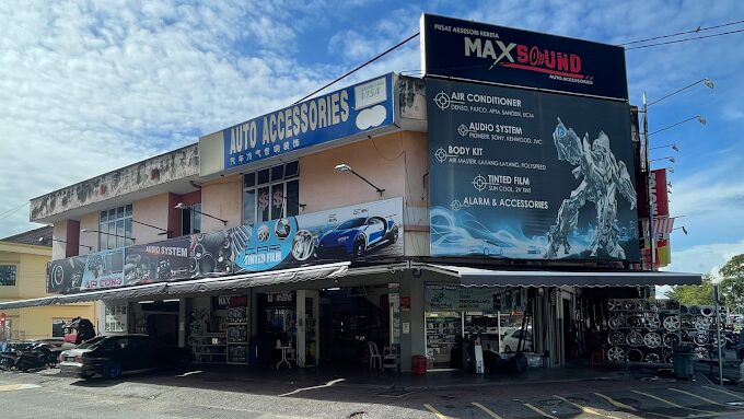 Max Sound Auto Accessories Air Cond & Tinting Film Banting