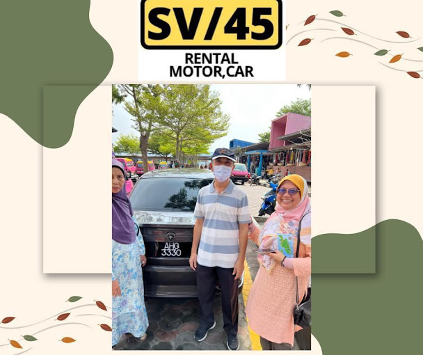 Pangkor car and motorbike rental (SV45)